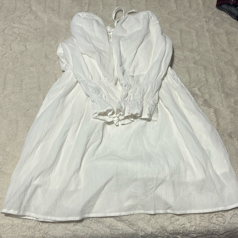 white dress